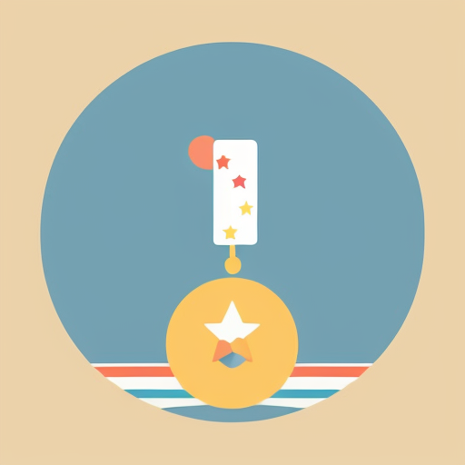 Vertical toddler learning visual, very large bold rounded number 1 centered, bright red background, soft floating yellow stars and small dots in background, gentle glow, flat cartoon style, child-friendly, clean minimal design, no objects, no text, no shadows, high contrast