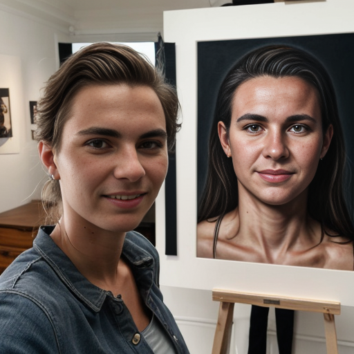 Goretzka and Vanessa at the house