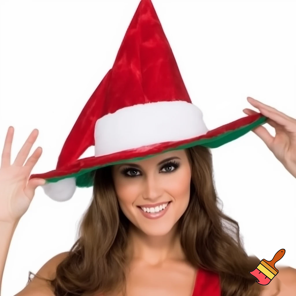  costume wizard hat Christmas hat costume red Santa Claus hat