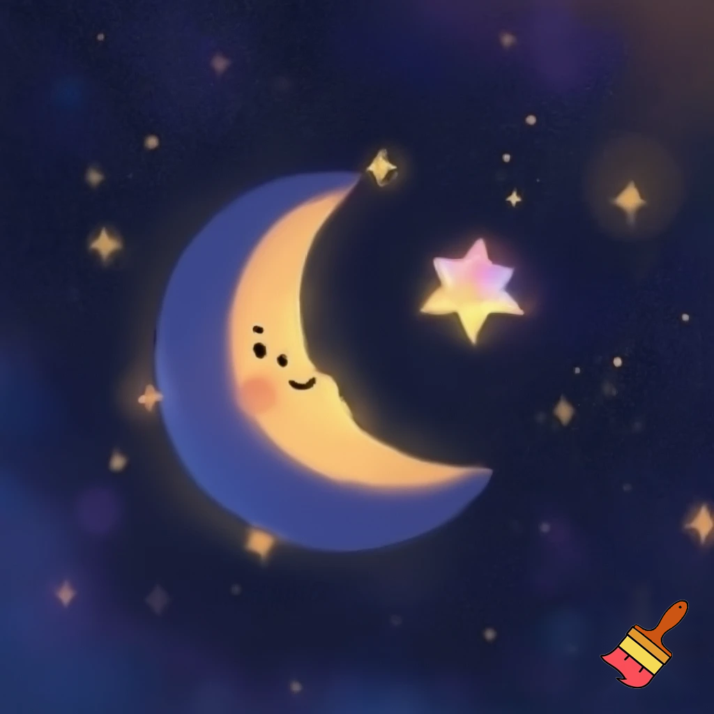 Star and the moon cartoon