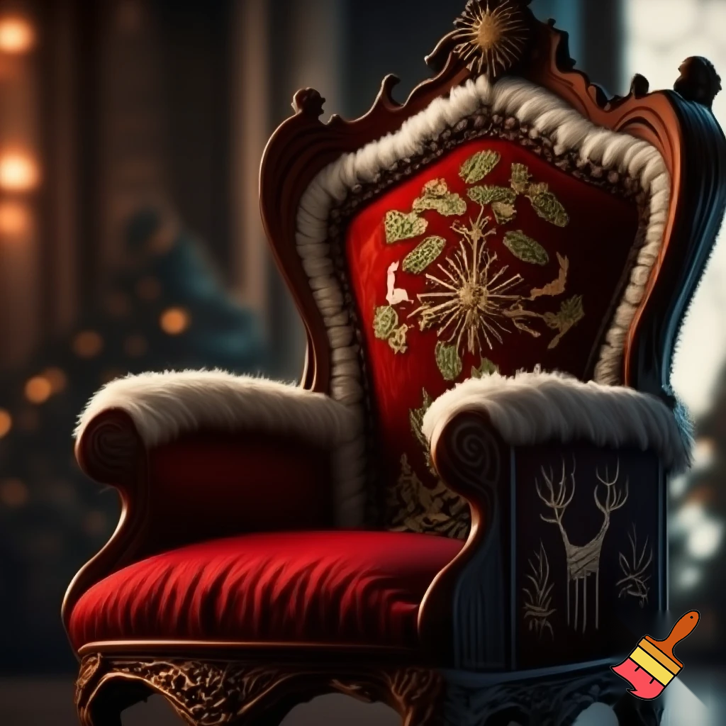 Santa Claus chair💫