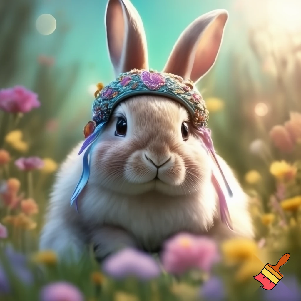 Easter bunny is Fulford bunny headband