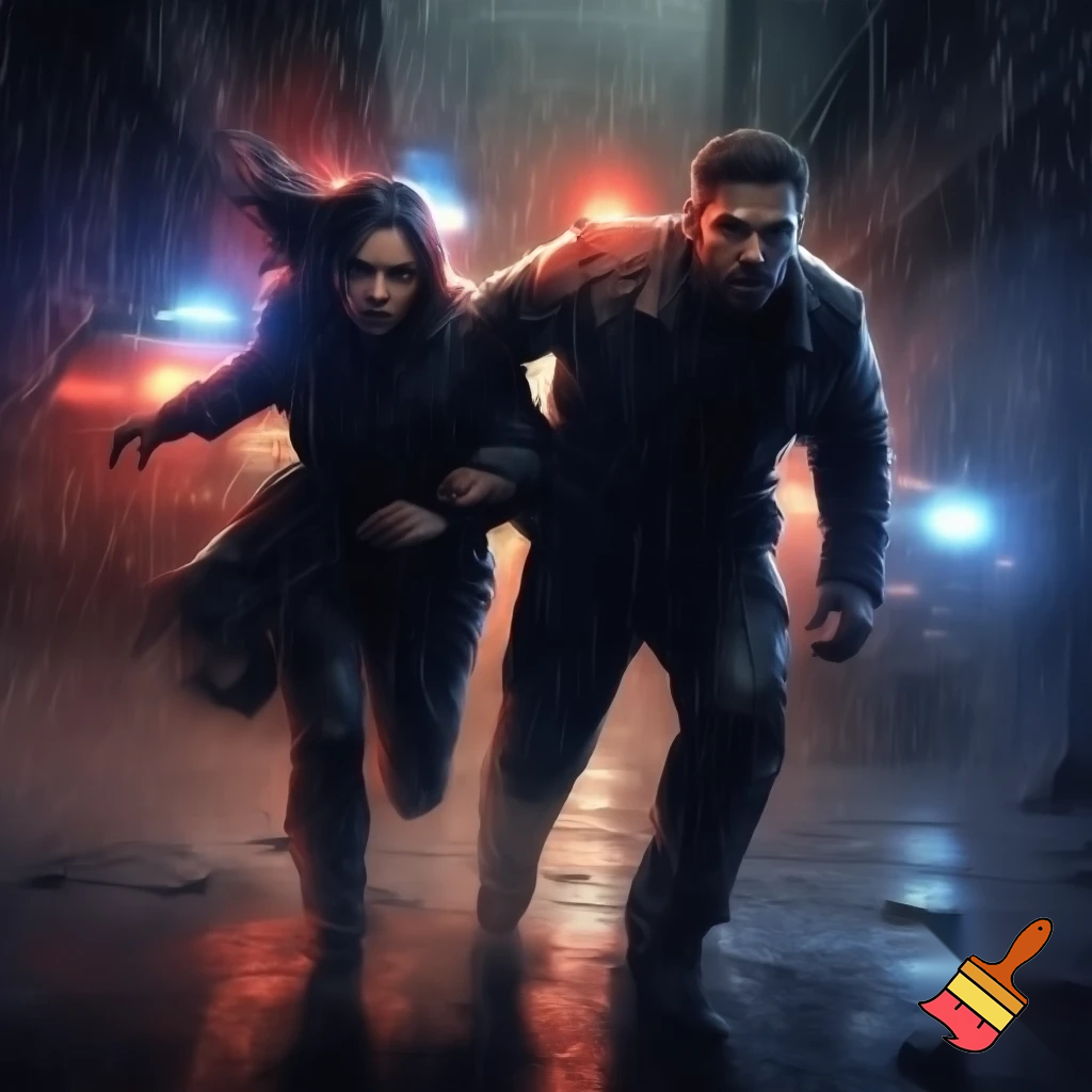 Female and male wanted by the police