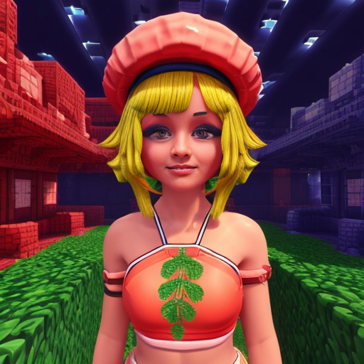 Among us characters:-Color: Coral (a bright, pinkish-orange).
Hat: The Yellow Hair (often called the "Blondie" look by fans).
Top: The Explorer's Gear from The Fungle Cosmicube.
Pet: The Strawberry (a small, hopping red fruit with a leaf).