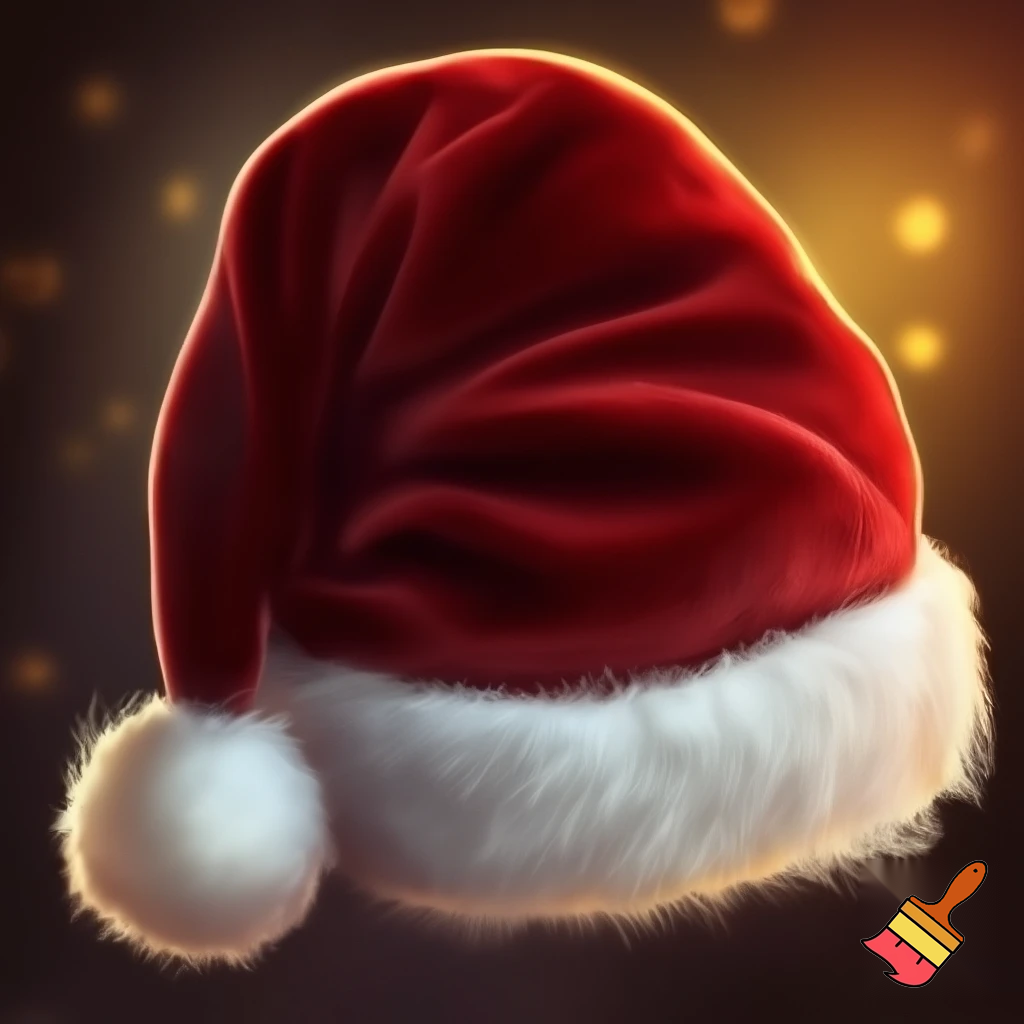 Santa Claus hat velvet Christmas Santa Claus hat