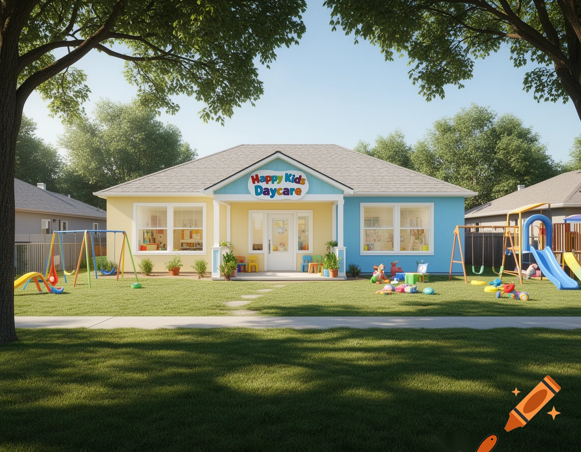 make a daycare building