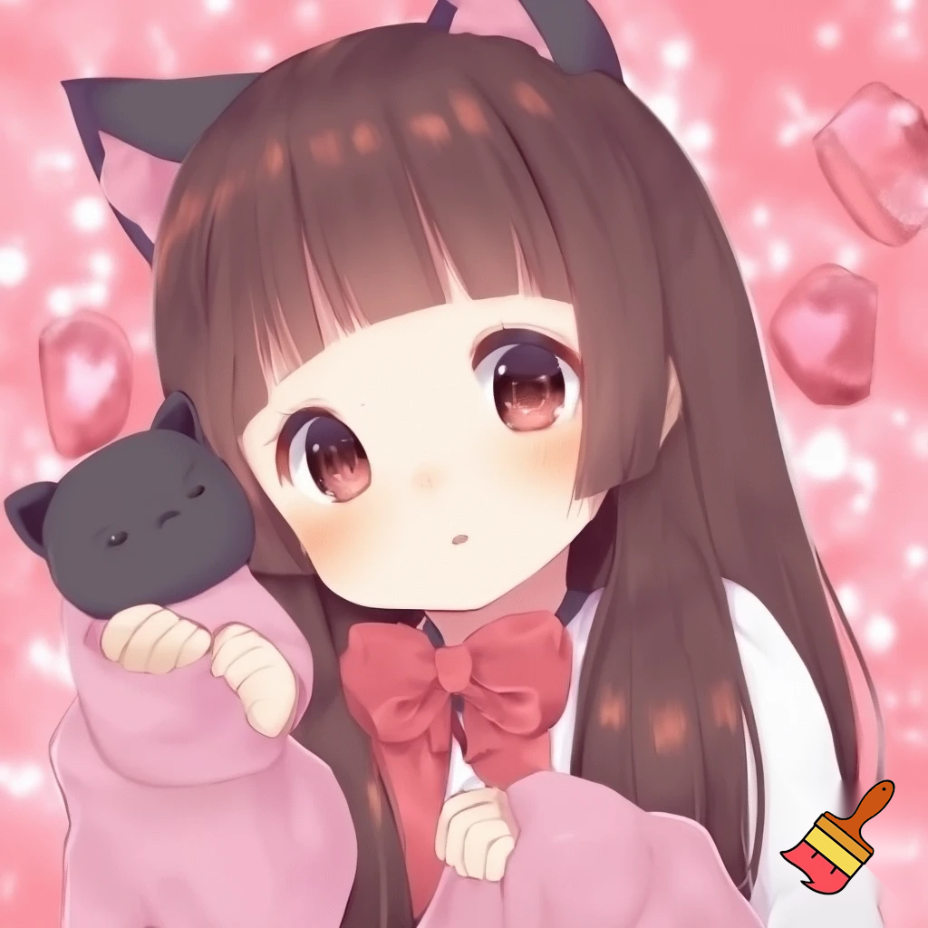 Kawaii anime girl 
