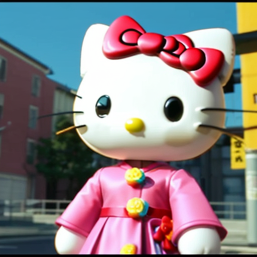 Hello Kitty 0 episode pilot 2006 hello Kitty japanese Sanrio 3D