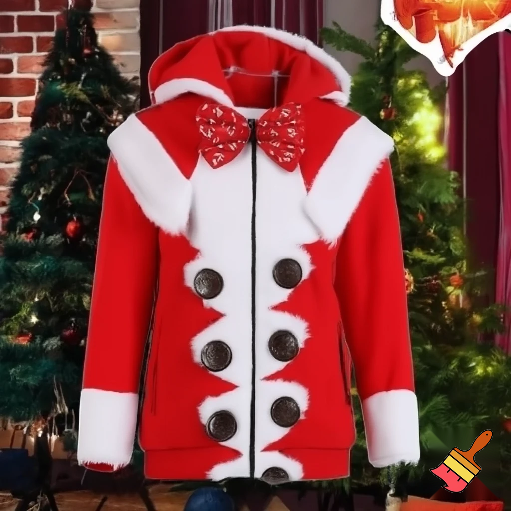 A wizard jacket Christmas jacket Santa Claus wizard