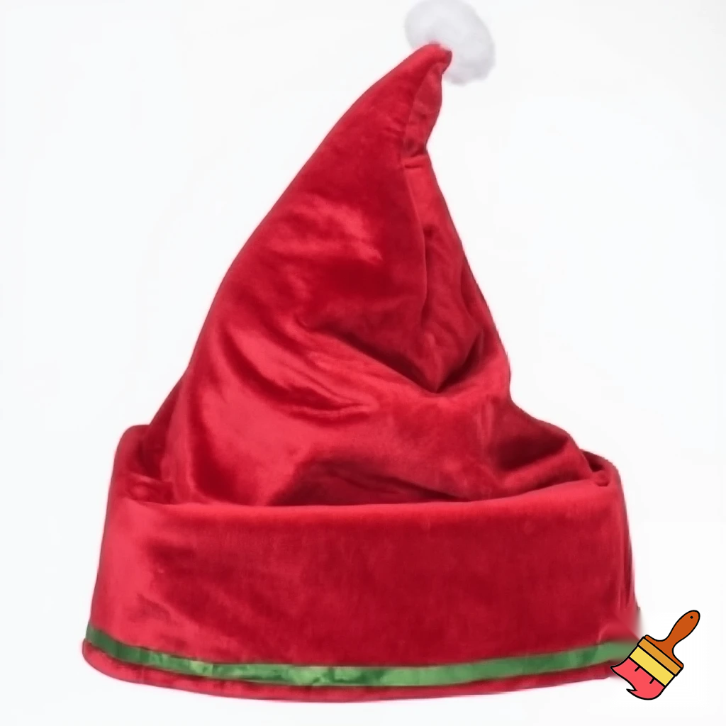  costume wizard hat Christmas hat costume red Santa Claus hat velvet