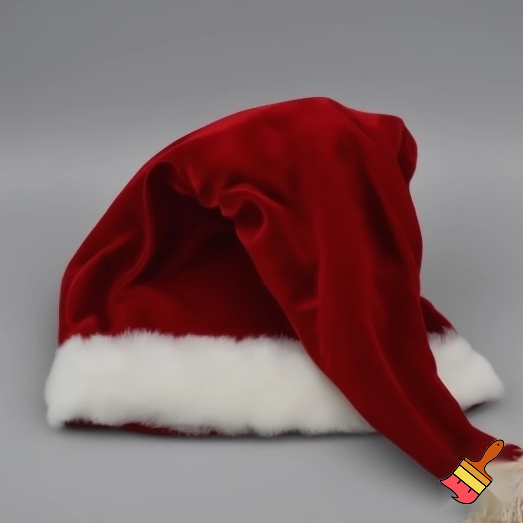 Christmas wizard hat Santa Claus hat velvet
