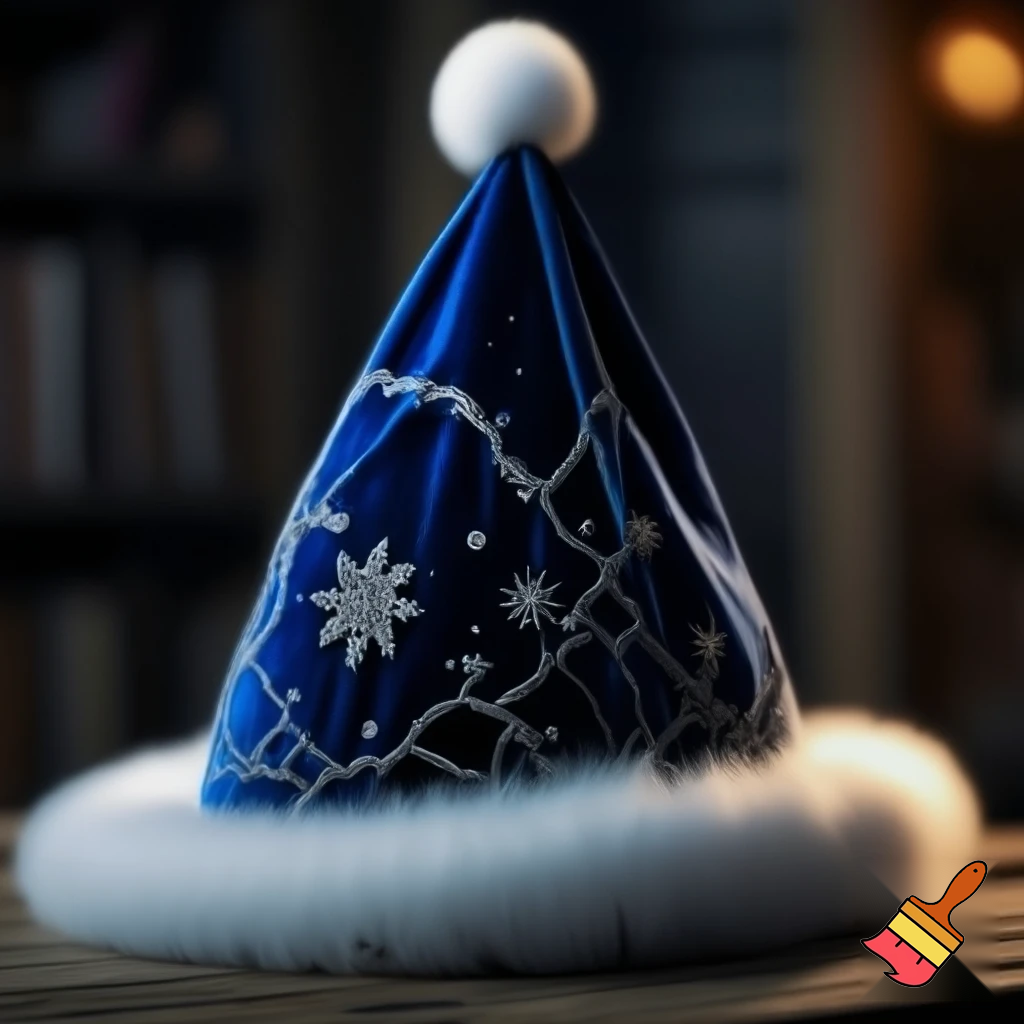 A wizard Christmas hat