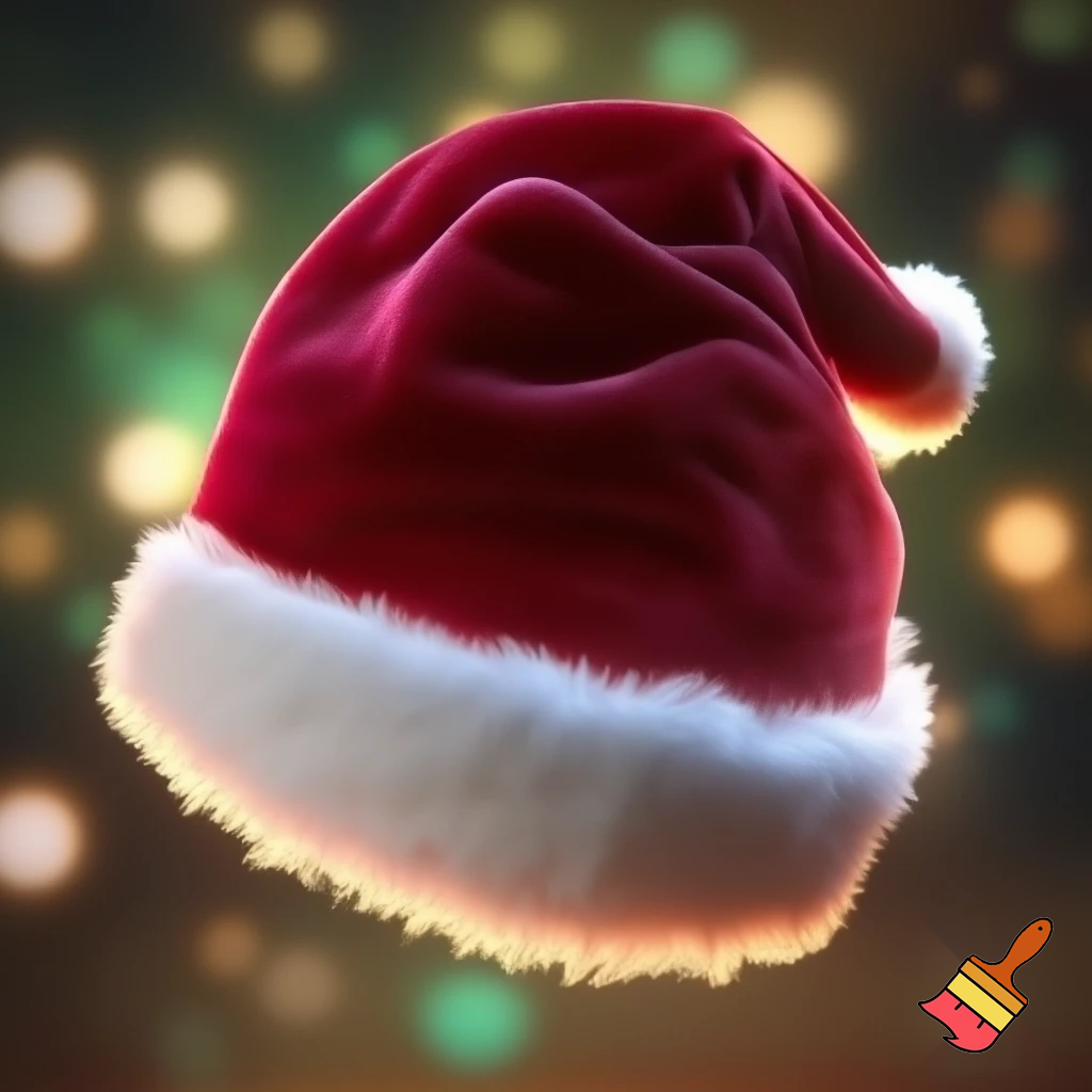Christmas Santa Claus hat velvet Alfie hat