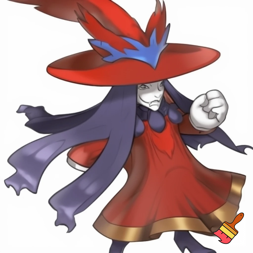 The pokemon Ledian dressed as a red mage from Final Fantasy 14