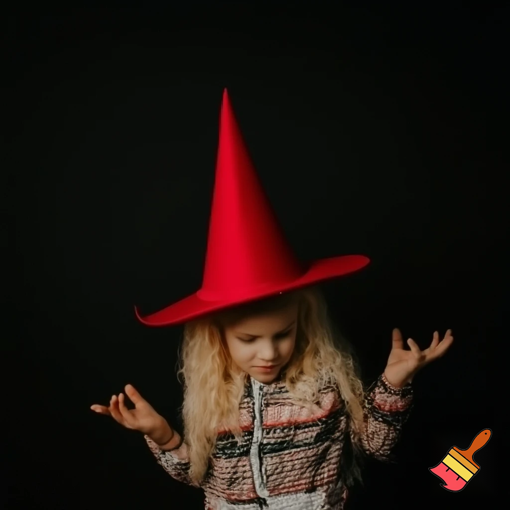Christmas wizard hat, special costume red plane ramp ones big wizard hat Christmas hat