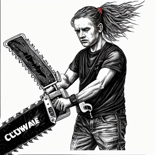 체인소맨 시이를 그려줘