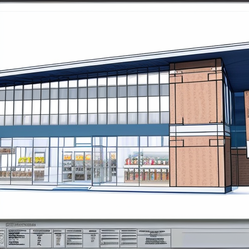 ارسم لي مخططاً هندسياً لمحل بقالة مساحته 5 × 7 متر. المطلوب:
- رفوف جدارية على جميع الجدران
- جزيرتين في المنتصف للبسكويت والمقرمشات
- ثلاجات على طول الجدار الأيسر
- كاونتر كاشير بجوار الباب في الأمام
- مخزن صغير في الزاوية الخلفية اليمنى (1.5 × 1.5 متر)
- أضف أبعاد واضحة بالمتر
- اجعل الرسم بجودة عالية ومن منظور علوي (Top View)
- استخدم ألوان بسيطة ومهنية