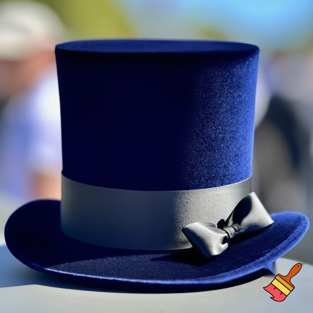 Melbourne Cup top hat velvet
