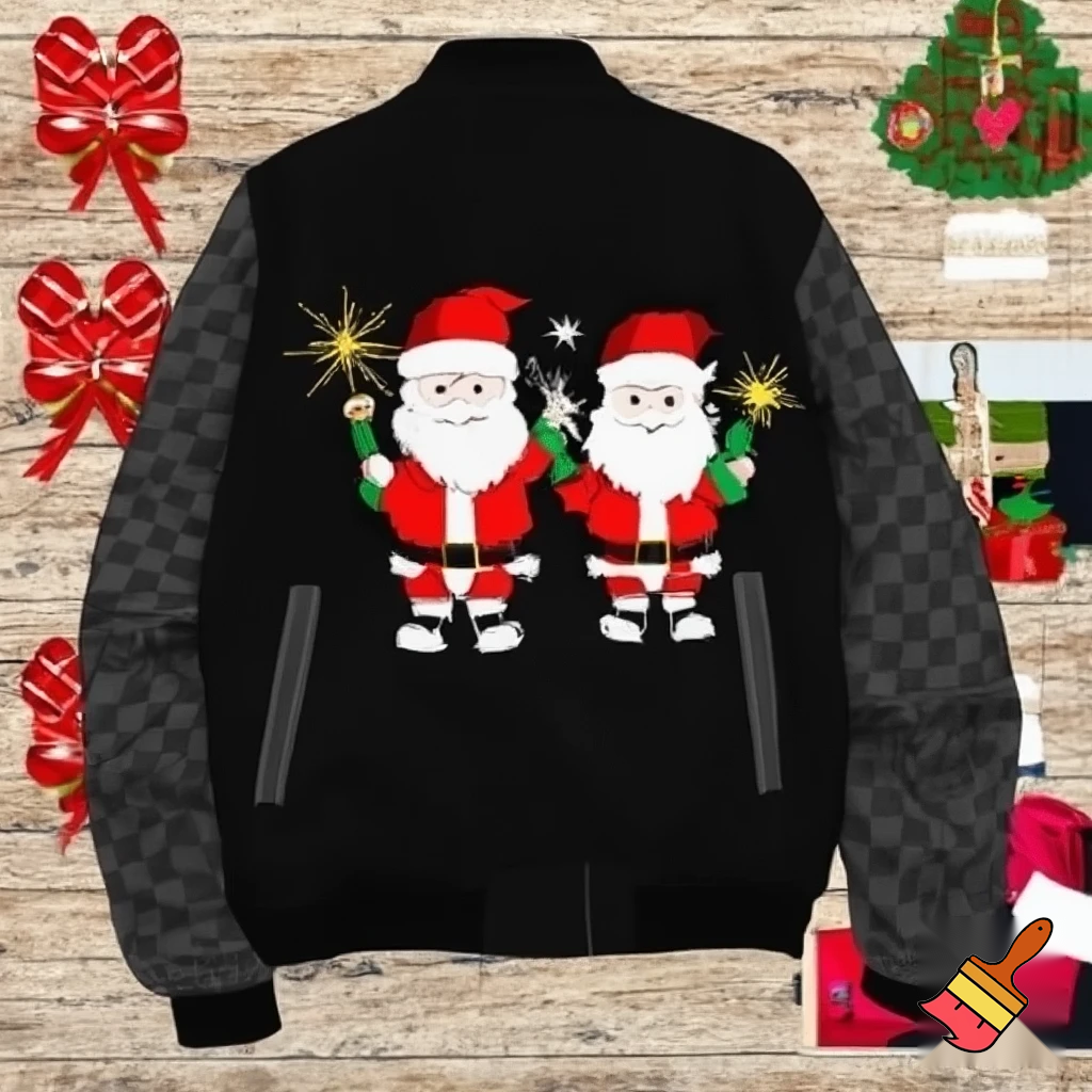 A wizard jacket Christmas jacket Santa Claus wizard Christmas shoes