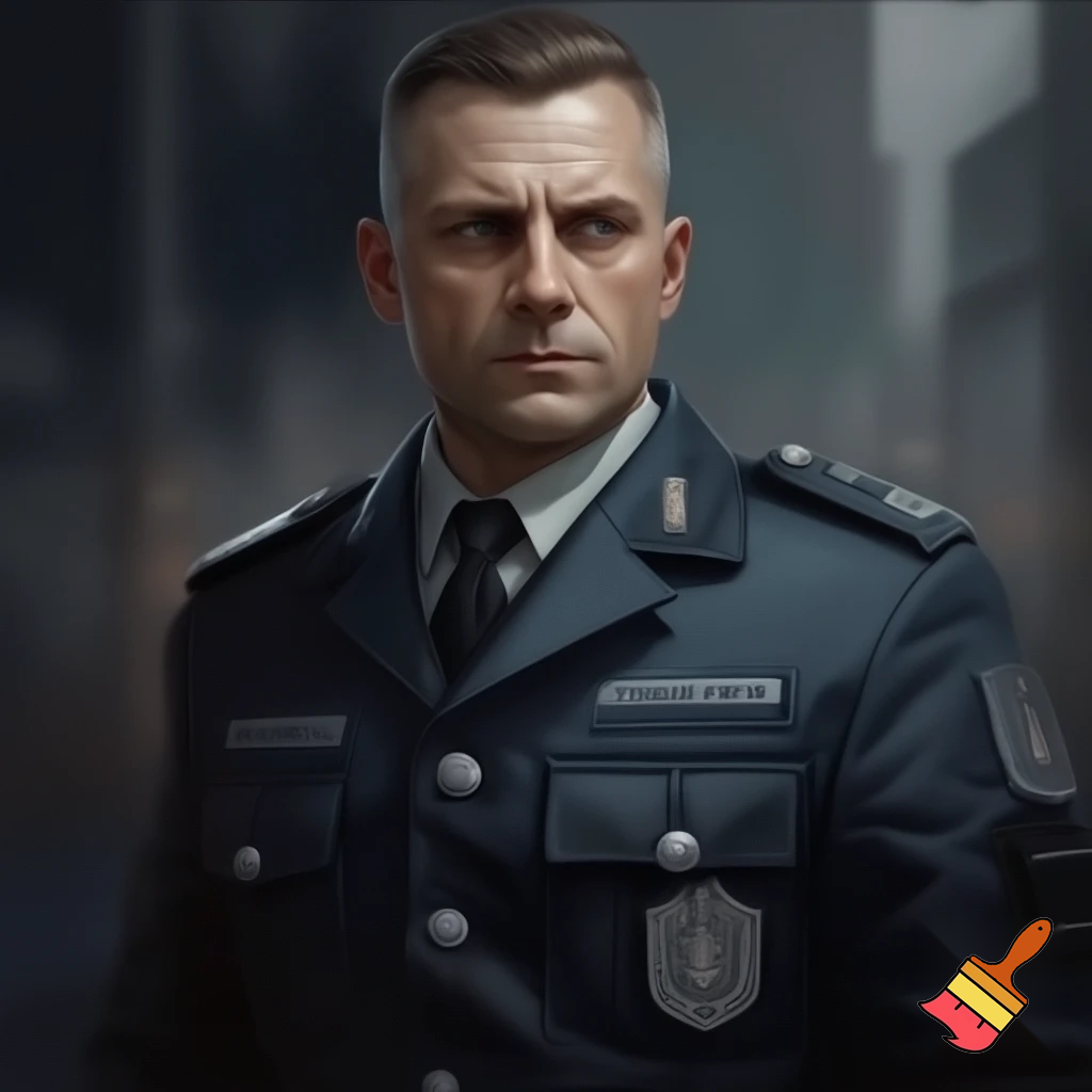 polish police man