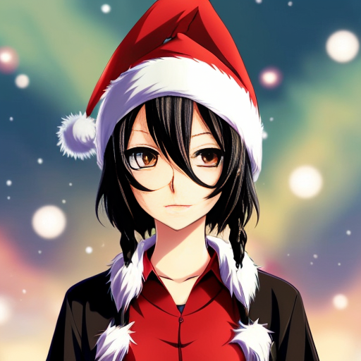 A wizard Christmas hat