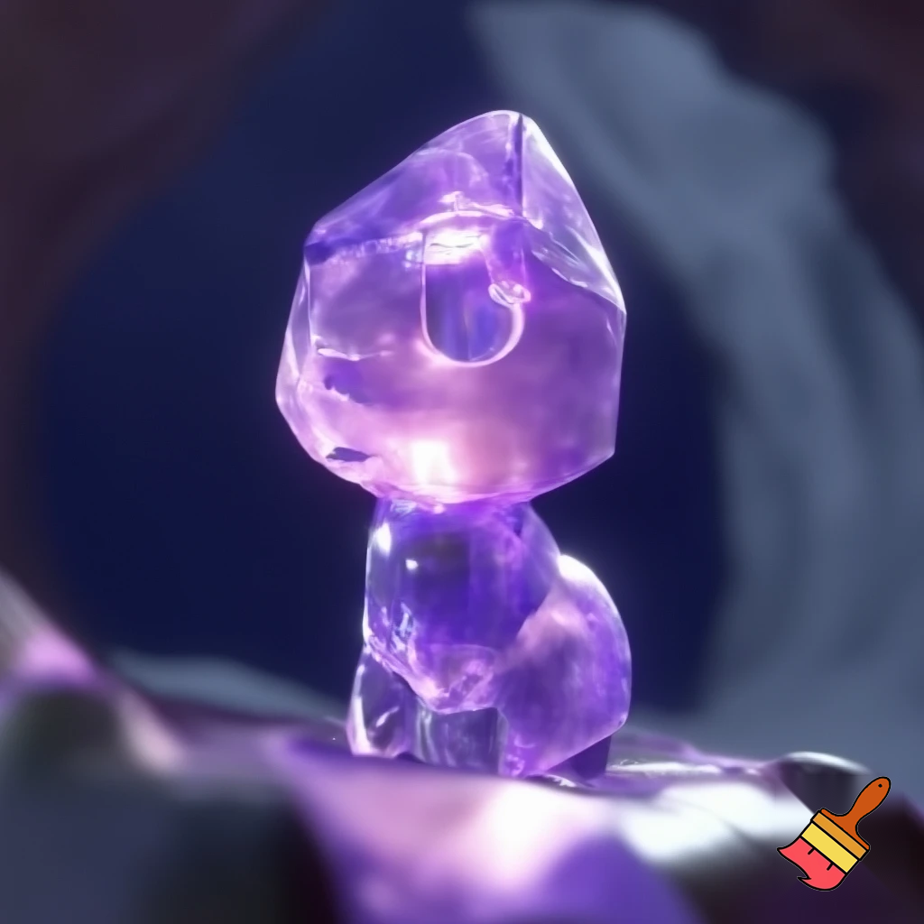 Lira es una criatura de cristal púrpura, transparente como un diamante. Su cuerpo parece tallado a mano, con bordes suaves y un brillo interno constante. Cada vez que habla, su voz crea un eco que se repite unas cuantas veces.Su habilidad es rara: puede copiar habilidades de otros Errantes, pero solo durante segundos y nunca al mismo nivel. Es como una versión beta de cada poder. A veces copia habilidades sin querer, lo cual provoca caos o momentos muy graciosos.Es curiosa, energética y cero paciente.
