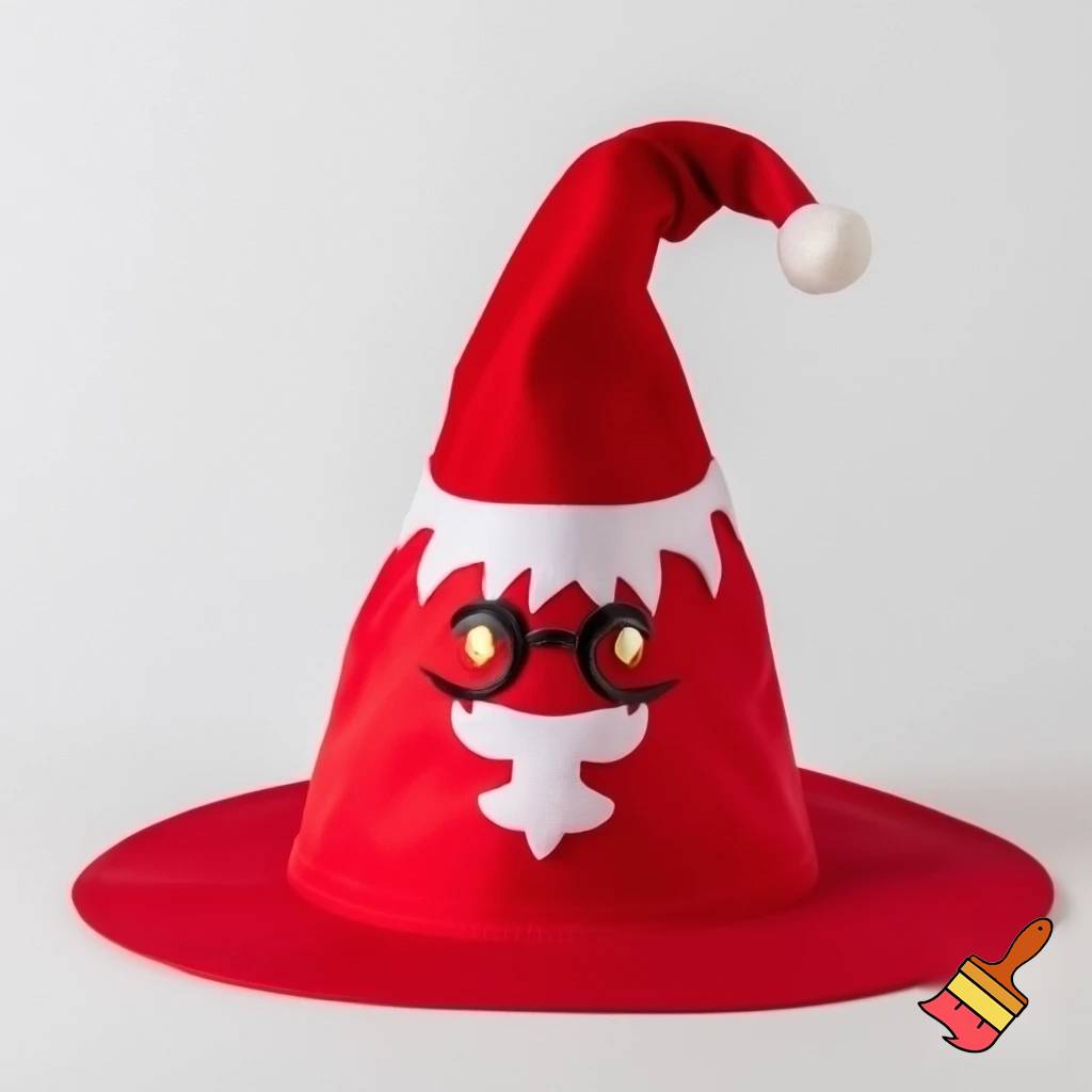 Christmas wizard hat, Santa Claus hat