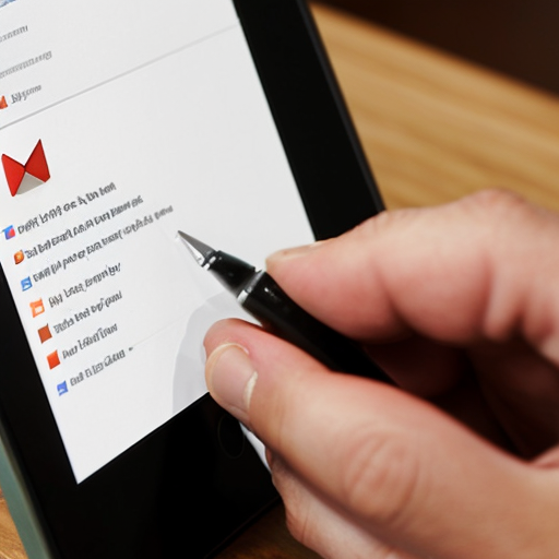 a hand clicks "send," and a red, dramatic alert flashes on the screen saying "policy violation." gmail