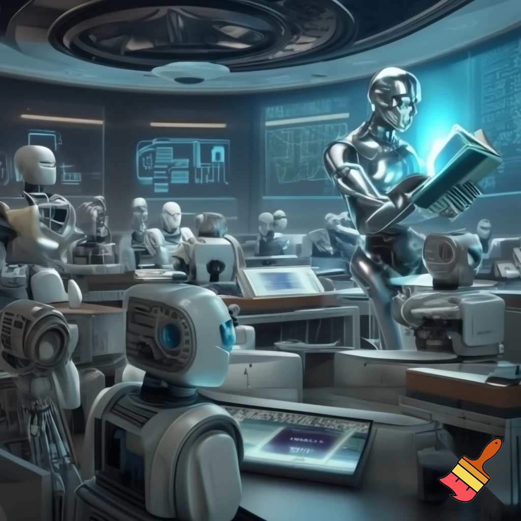 robot classroom

