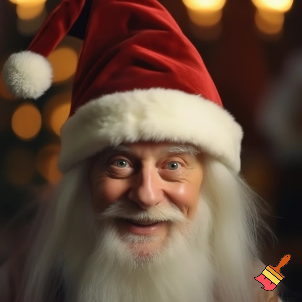 Wizard Christmas hat read