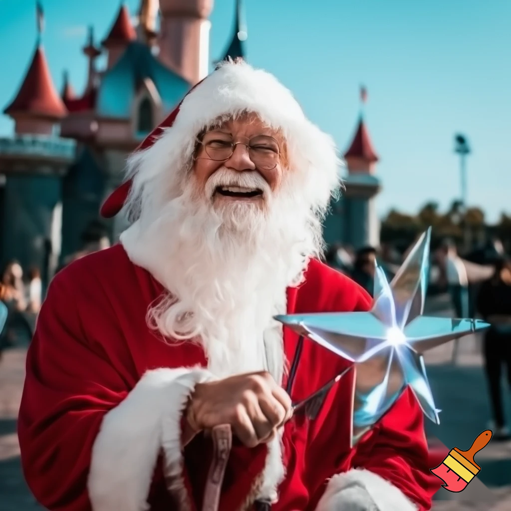Paris Disneyland star Santa Claus🌠