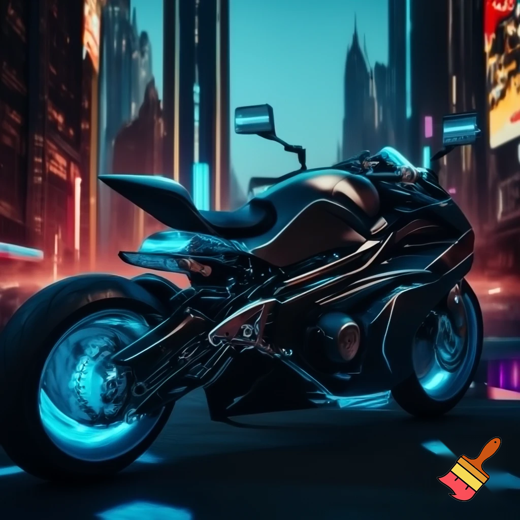 a motocycle in the future