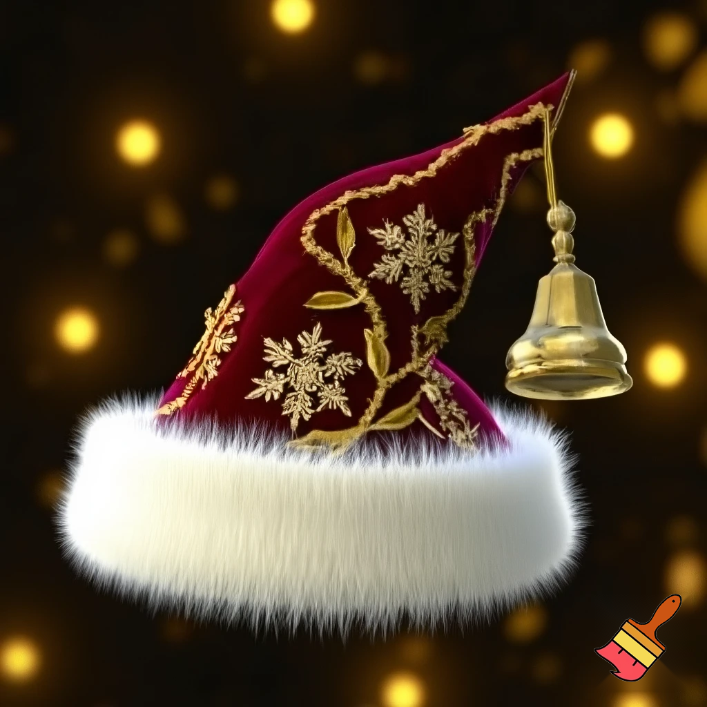 Christmas wizard hat