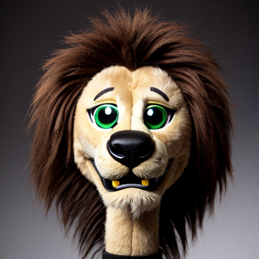 tony the lion puppet
