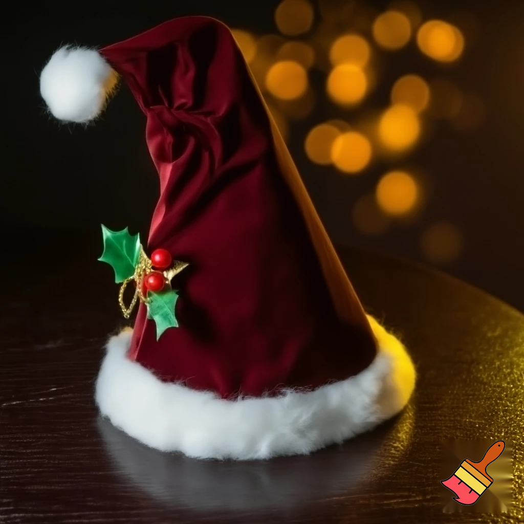 Christmas wizard hat