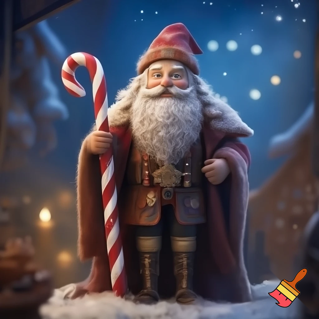 A wizard Nutcracker Santa Claus Nutcracker