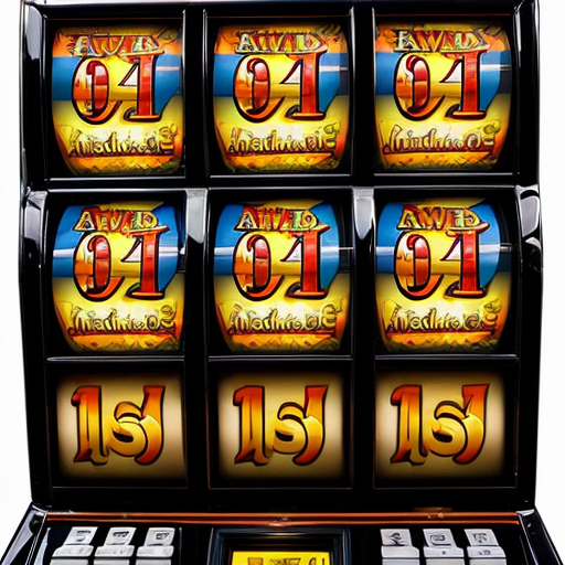 a 4 by 4 slot machine screen