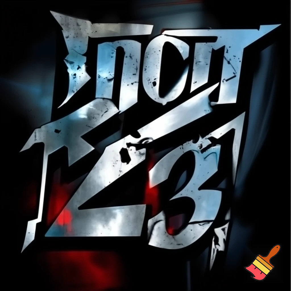 A band logo. The band is a rock band names twenty eighteen