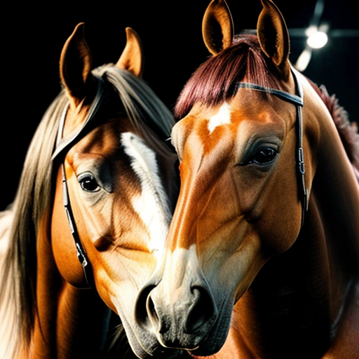 a body of a horse and a head of a oger