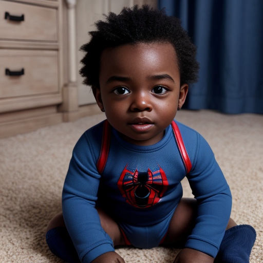 Miles morales and Invisible woman
baby boy  a ai photo