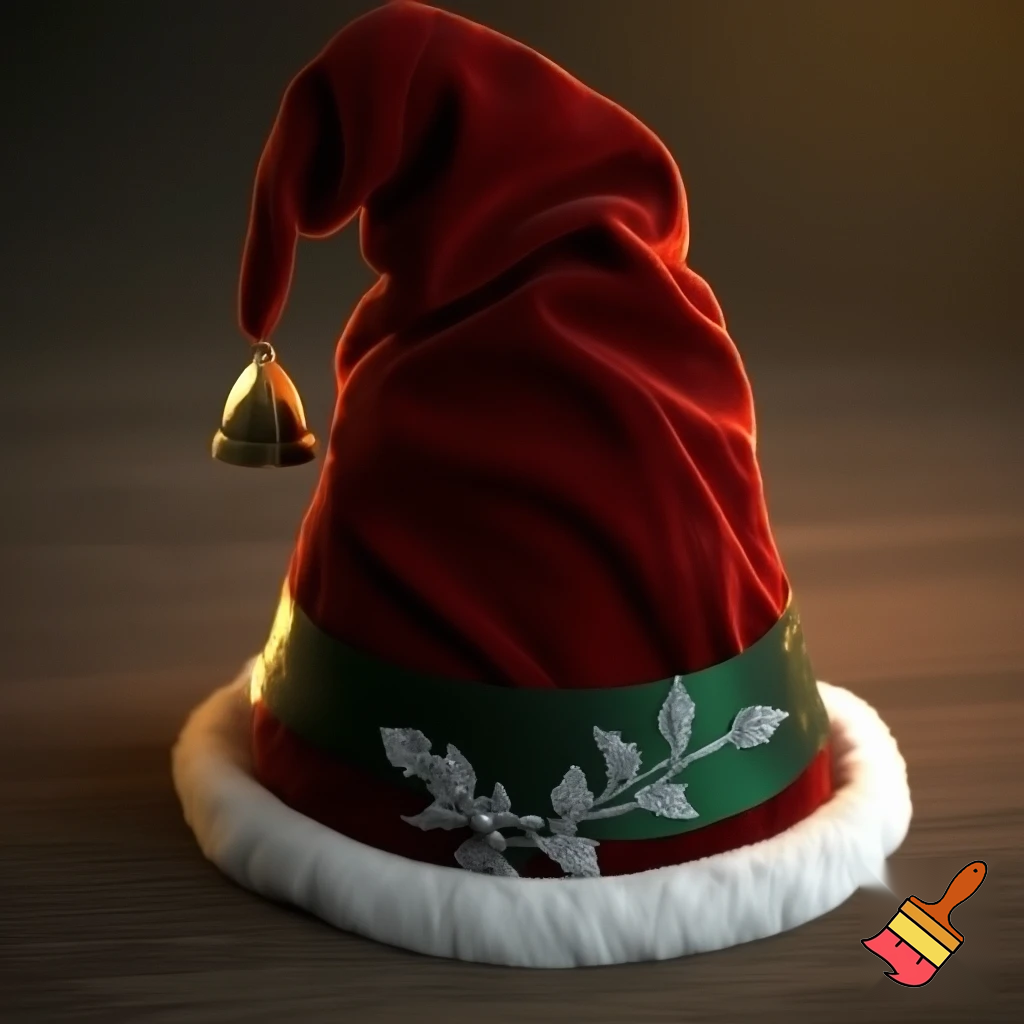 Christmas wizard hat 