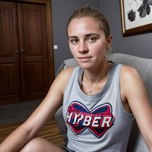 Goretzka and Vanessa at the house 