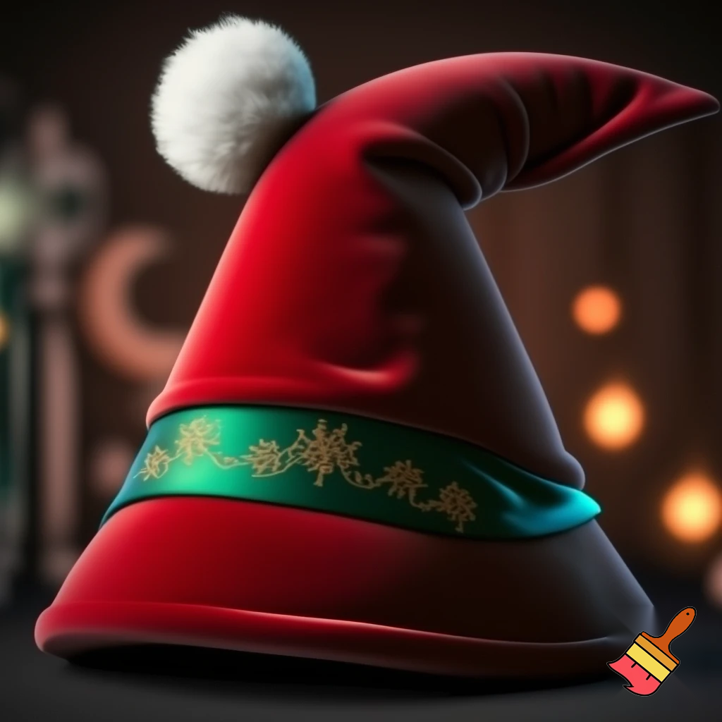 Christmas wizard hat Bend📿