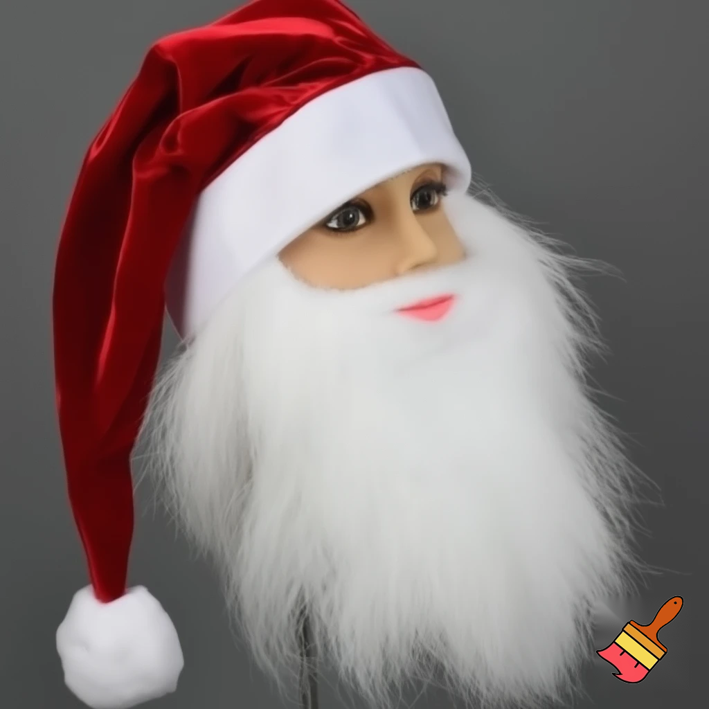 Christmas wizard hat Santa Claus hat velvet