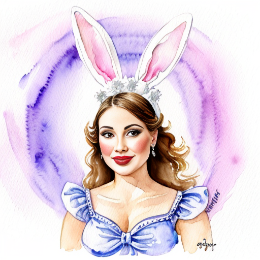 Easter bunny top hat headband, purple and white gold and silver