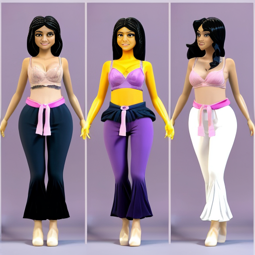 90's disney's 2d aladdin style comic dark blue background and sixvpanels of 
Panel 1 as two black haired women the first black haired curvy figure woman with pink harem pants, pink bra and sash and curved slippers and second black haired curvy figure woman with lavender color harem pants bra and sash with lavender color curved slippers as they dance a sort of ballet. Panel 2 then first the first black haired curvy figure woman with pink harem pants, pink bra and sash and curved slippers then swings the second black haired curvy figure woman with lavender color harem pants bra and sash with lavender color curved slippers through the air and she goes into a spin as she lands. Panel 3 when the second black haired curvy figure woman with lavender color harem pants bra and sash with lavender color curved slippers comes out of her spin then her hair has become a staircase which the the first black haired curvy figure woman with pink harem pants, pink bra and sash and curved slippers ascends before taking a dive into the water below with a colossal splash in the water. Panel 4 The first the first black haired curvy figure woman with pink harem pants, pink bra pink and sash and pink curved slippers and then her pink curved slippers is a canoe and paddles around the lake, using a telescope and a paddle. Panel 5 Meanwhile, the second black haired curvy figure woman with lavender color harem pants bra and sash with lavender color curved slippers comes out of the lake and pretends to be a fountain 