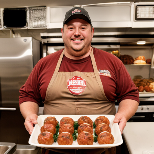 the meatball man from little runmo