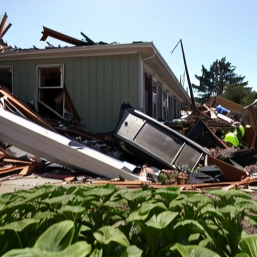 CCTV footage of the Oakland USA ef5 tornado in the garden