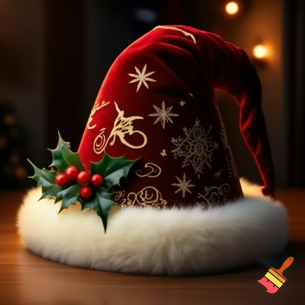 Christmas wizard hat