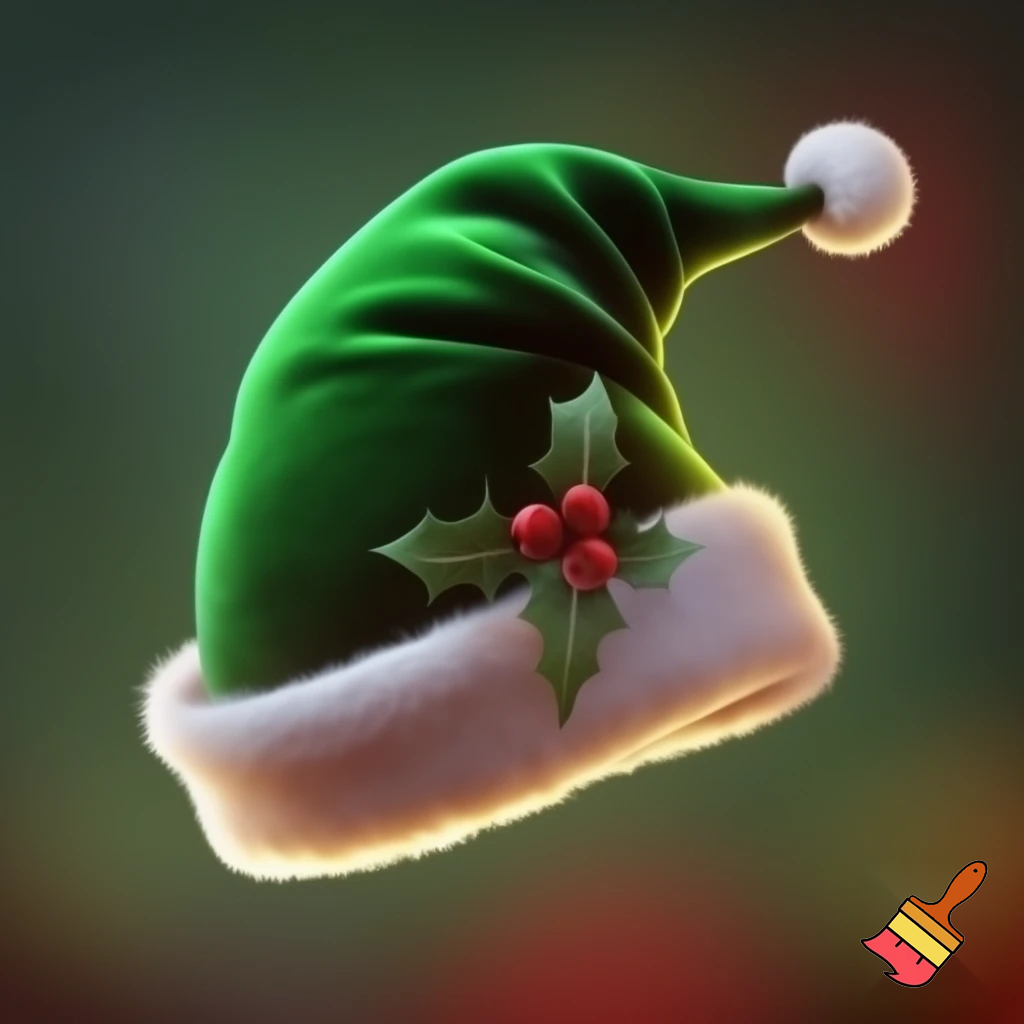 Elf hat Christmas elf hat velvet
